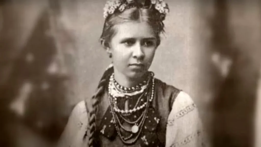 Lesya Ukrainka in her teenage years