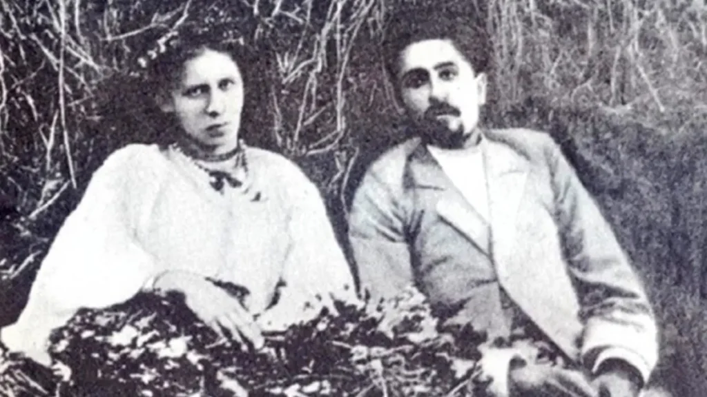 Lesya Ukrainka and Serhiy Merzhynsky