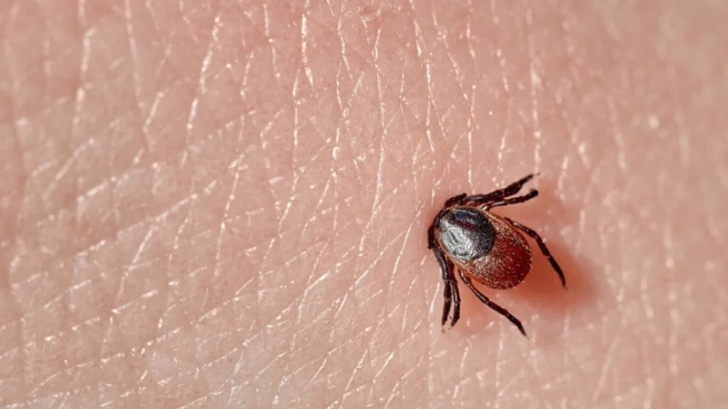 What Does a Tick Bite Look Like on a Human