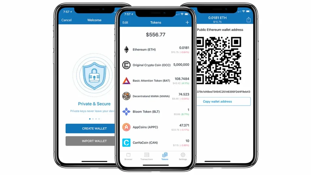 TrustWallet - mobile app