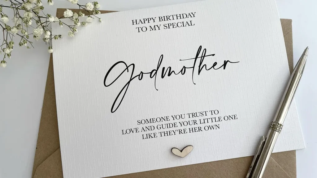 Birthday Greetings for Godmother in Verses