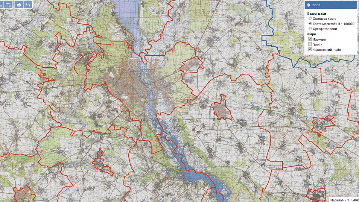 Кадастрова карта України