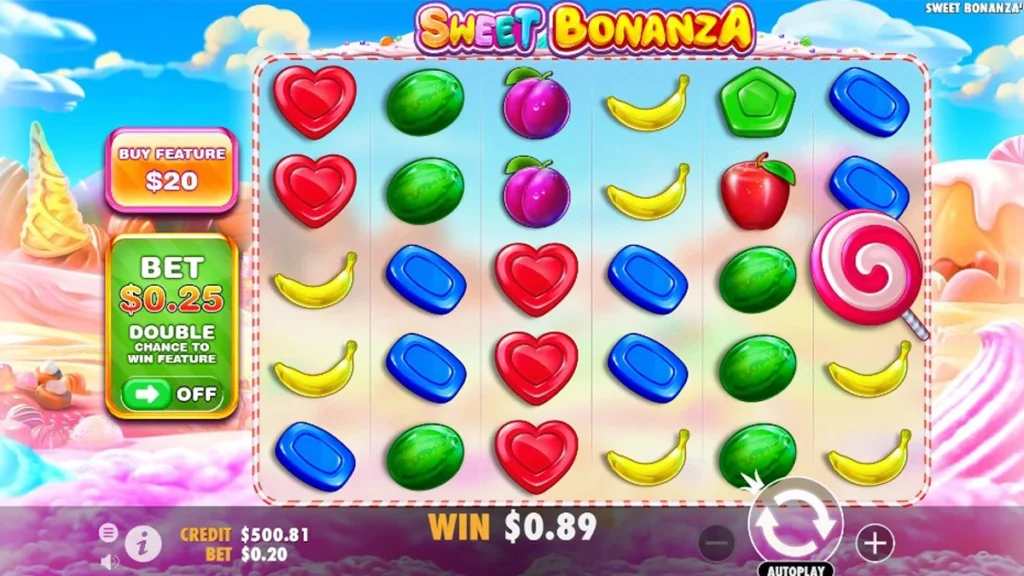 Sweet Bonanza – символи на полі