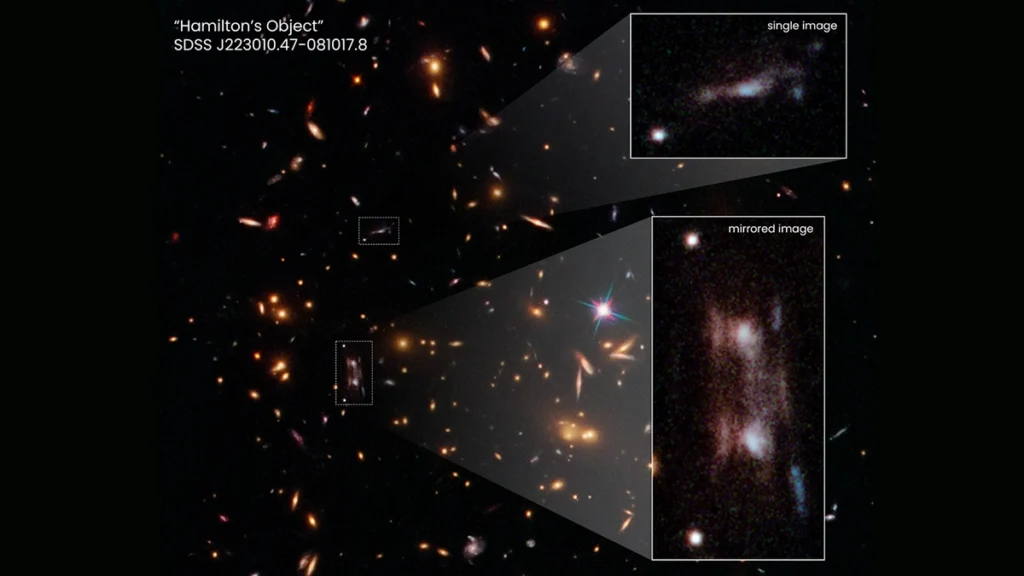 A vivid image captured by the James Webb Space Telescope showcasing the Milky Way's star clusters