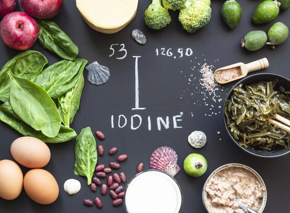 Which foods have iodine